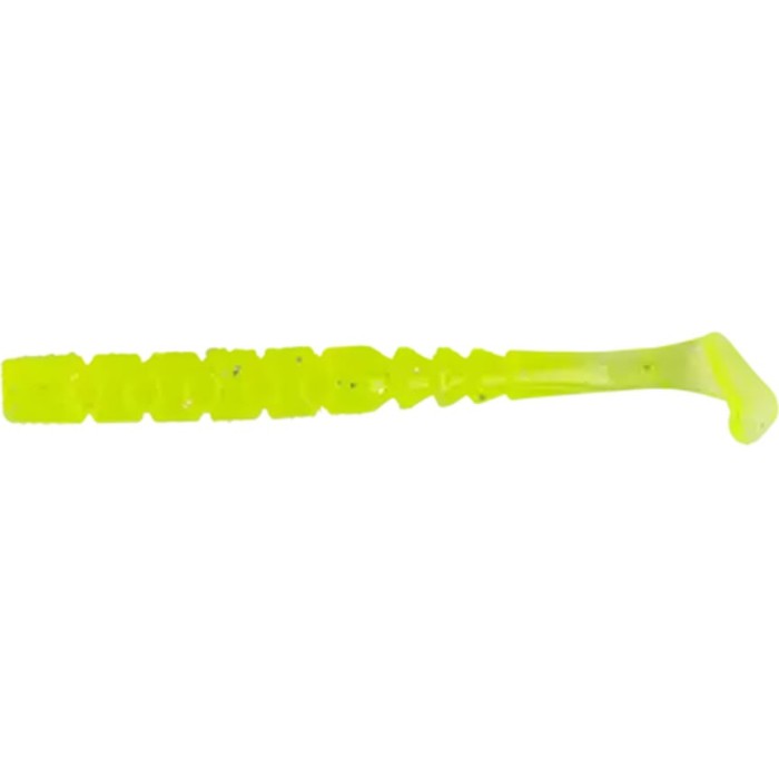 Grub Mustad Aji Paddle Tail Clear Chartreuse, 5cm, 12buc/pac