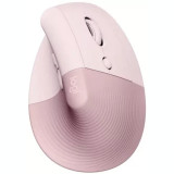 Mouse wireless LOGITECH Lift Vertical Ergonomic ROSE 910-006478