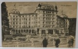 STRESA , ITALIA , HOTEL REGINA , CARTE POSTALA ILUSTRATA , PERIOADA INTERBELICA