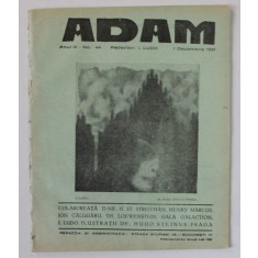 ADAM , REVISTA , redactor I. LUDO , NR. 44 , 1931