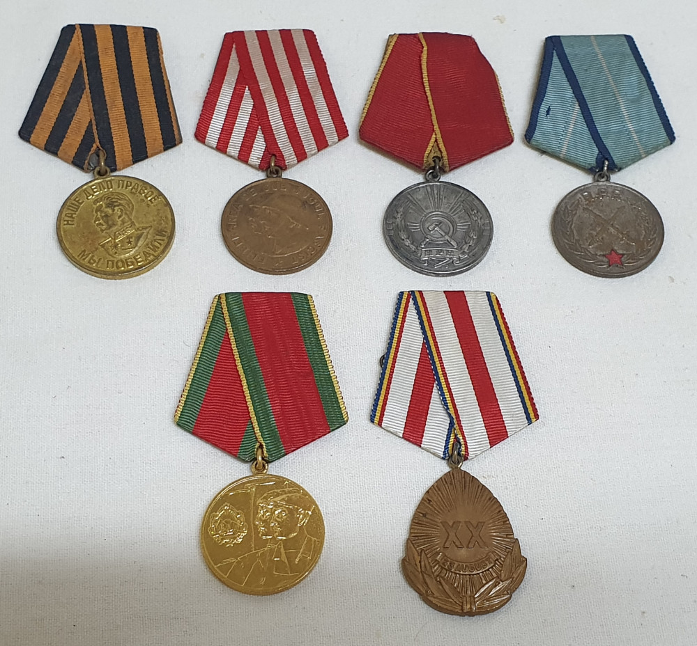 Republica Populara Romana Superb Lot 6 Medalii - Decoratii anii 1945 -1964  | Okazii.ro