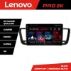 Navigatie Peugeot 508 Lenovo Kit-5637 8 core QLED 2K 8+256 360 Android Waze USB Navigatie Internet Youtube Radio CarStore Technology