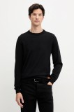 Trussardi pulover de l&acirc;nă culoarea negru, light, M0058000007N