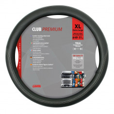 Husa Volan Camion Lampa Club, 49/51Cm, Negru LAM98848