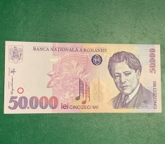 Bancnota 50000 lei 1996 Romania