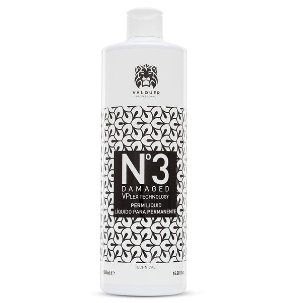 Solutie de permanent nr.3 pentru păr degradat 500 ml Valquer