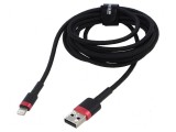 Cablu USB 2.0 Apple Lightning - 1m, Baseus