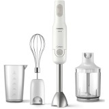 Mixer vertical PHILIPS Daily Collection HR2545/00, 0.5l, 700W, 2 trepte viteza, alb-gri