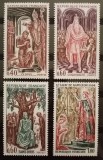Cumpara ieftin BC320, Franta, lot 4 serii picturi, arta, Napoleon, Charlemagne etc