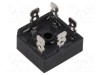 Punte redresoare trifazată DC COMPONENTS 1,6kV 35A THT