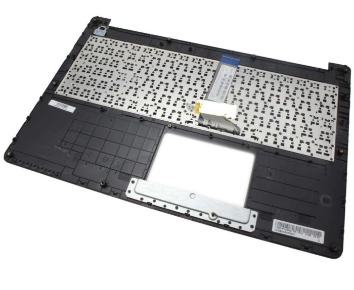 Tastatura Asus Neagra F502C cu Palmrest Roz, F502CA cu Palmrest Roz, R31US cu Palmrest Roz, R509CA cu Palmrest
