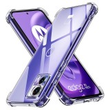 Husa Motorola Edge 30 Neo Asteroid GSM Shockproof Clear Silicone, transparenta