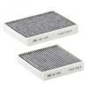 Set filtre habitaclu Carbon Activ Mann pentru Citroen C3 II III, C4 Cactus, DS3