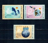 Ajman 1969 - Aselenizarea, primul om pe Luna, cosmonautica, serie neuzata