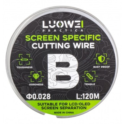 Fir Molibden Luowei, 0.028mm, 120m foto