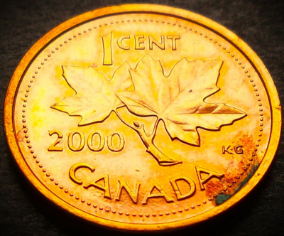 Moneda 1 CENT - CANADA, anul 2000 * cod 4052 A foto