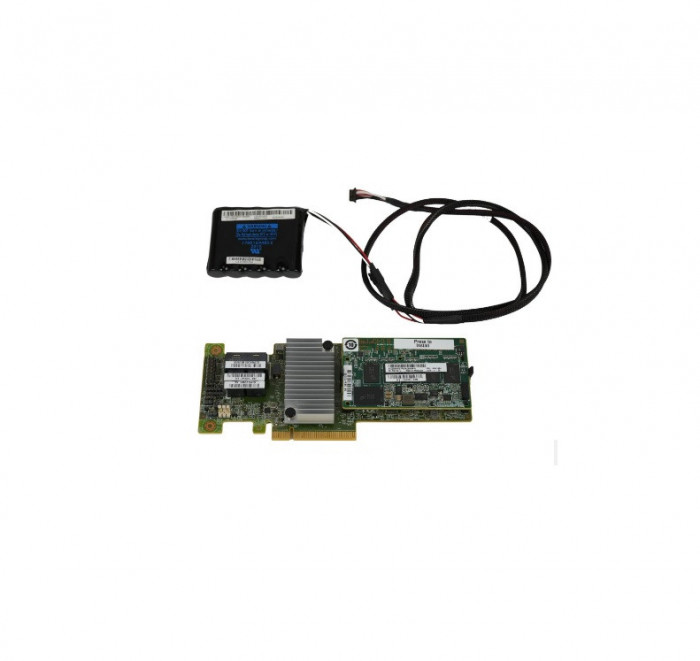 Raid Controller IBM M5210 46C9111 12GB/S SAS/SATA 2GB PCI-E 3.0 X8 IMR cu baterie LSI 49571-16 00JY023 si cache 2GB 44W3394