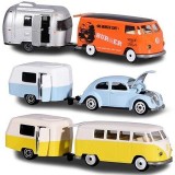 Majorette: Volkswagen clasic cu remorca - Simba Toys