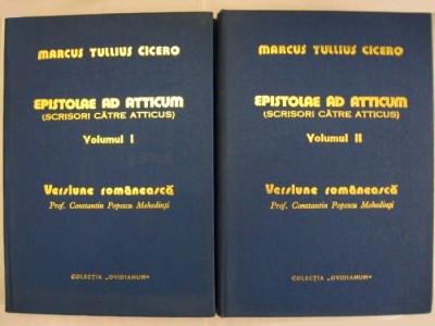 Marcus Tullius Cicero-Scrisori catre Atticus foto