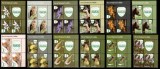 2016- LP 2118, Parcul National Ceahlau, bloc de 3 + vigneta, din coli de posta, Fauna, Nestampilat