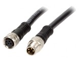 Cablu Senzori Automatizări M8-M8 4 Pin, MOLEX