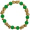 Bratara Pi Xiu si jad verde, piatra protectie, femei barbati, elastica