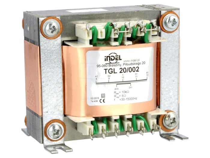 Transformator Difuzor 20VA 8&Omega; TGL 20/002