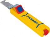 Dezizolator Cablu Rotund 8-28mm Jokari T10280, Poliamida, Maner Moale, Ajustare Adancime