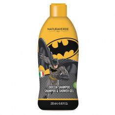 Sampon si gel de dus cu galbenele si musetel Batman, 250 ml, Naturaverde