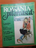 Romania pitoreasca ianuarie 1991-art. si foto predeal,savarsin,muntii retezat