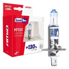 2 x H1 12V 55W LumiTec LIMITED +130% Halogen Lumini Lampa Faruri Becuri High Low Beam Auto Camoin Moto