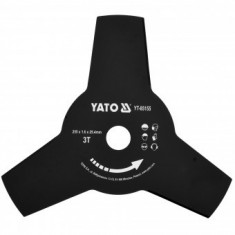 Lama tripla pentru motocoasa Yato YT-85155, diametru 255 mm