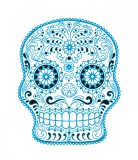 Sticker decorativ, Skull, 78 cm, 216STK-2
