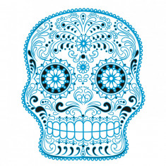 Sticker decorativ, Skull, 78 cm, 216STK-2