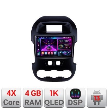 Navigatie Ford Ranger 2011-2015 4+64 InCell Display 1K Android Waze USB Navigatie Internet Youtube Radio CarStore Technology