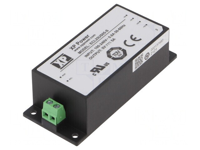 Alimentator &icirc;ncastrabil 25W 5V 5A