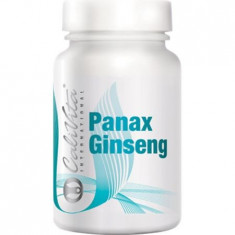 Supliment nutritiv cu ginseng pentru reducerea nervozitatii si anxietatii, Panax Ginseng, 100 tablete, CaliVita foto