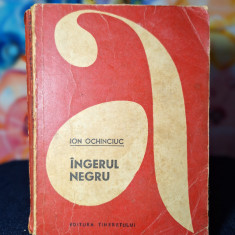 Carte - Ingerul negru - Ion Ochinciuc ( Editura Tineretului, anul 1969 )
