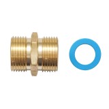 Adaptor pentru teava flexibila gofrata din inox DN16-3/4 cu garnitura