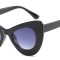 Ochelari de soare dama Butterfly Oversized - Negru