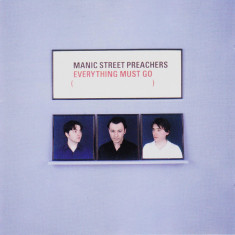 CD Rock: Manic Street Preachers – Everything Must Go ( 1996, original )