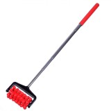 Rola Masaj Extensibilă, 51cm, Bile Cauciuc, Roșu/Verde, Oem