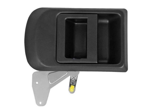 Maner usa exterior IVECO DAILY, 01.1999-2011, partea dreapta, negru / texturt; pentru usa laterala culisanta
