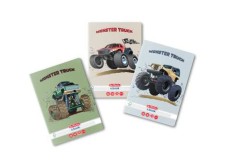 Caiet a5 48f patratele monster truck