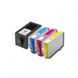 Set 4 cartuse imprimanta HP 920XL, Magenta, Compatibil