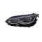 Far VW GOLF VIII, 11.2019-, partea stanga, TYC, lense; cu LED daytime running light; LED; electrical; blue frame; fara unitate control LED; cu motor;