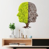 Cumpara ieftin Accesoriu decorativ de perete Green Verde 45x1x56 cm
