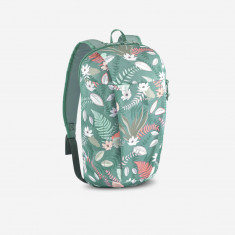 Rucsac Drumeție la munte NH50 10L Verde cu imprimeu floral