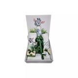 Cumpara ieftin Trusou Botez, 9 Piese Brodate, Model Zebra - BTC6