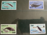 Feroe - serie timbre animale fauna nestampilata MNH, Nestampilat